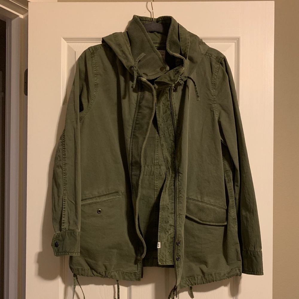 Dark Green Utility Jacket